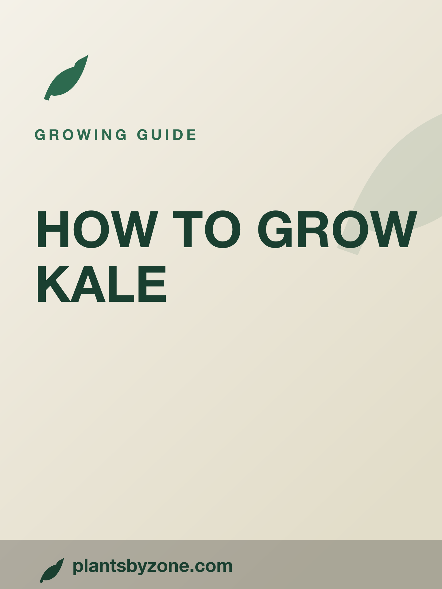 How to Grow Kale — Web Story cover